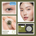 Naturalens Matcha Green Monthly Softlens Biomoist (1PC/SEBELAH) Contact Lens (0 sd -10)