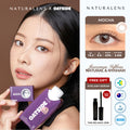 Naturalens x Oatside Mocha Softlens Biomoist (1PC/SEBELAH) Contact Lens (0 sd -10)