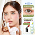 Lens Recipe by Naturalens Pistachio Gelato Softlens Made in Korea with MPC (1PC/SEBELAH) Contact Lens (-0 sd -6.50)