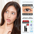 Naturalens Dark Grey Ring Softlens Biomoist (1 PC/SEBELAH) Contact Lens (0 sampai -10)