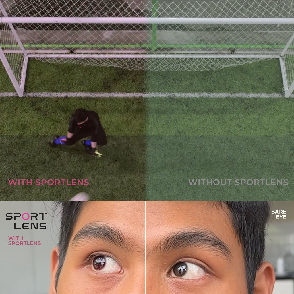 [NEW UPGRADED VERSION] Sportlens Magenta Tinted+ Technology Contact Lens with Biomoist (1PC/SEBELAH) / Softlens Khusus Olahraga / Sport Soft Lens / Lensa Kontak / Soflen / Softlen / Lensa mata/ Soflens normal minus / Softlense