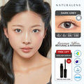 Naturalens Dark Grey Softlens Biomoist (1PC/SEBELAH) Contact Lens (0 sd -10)