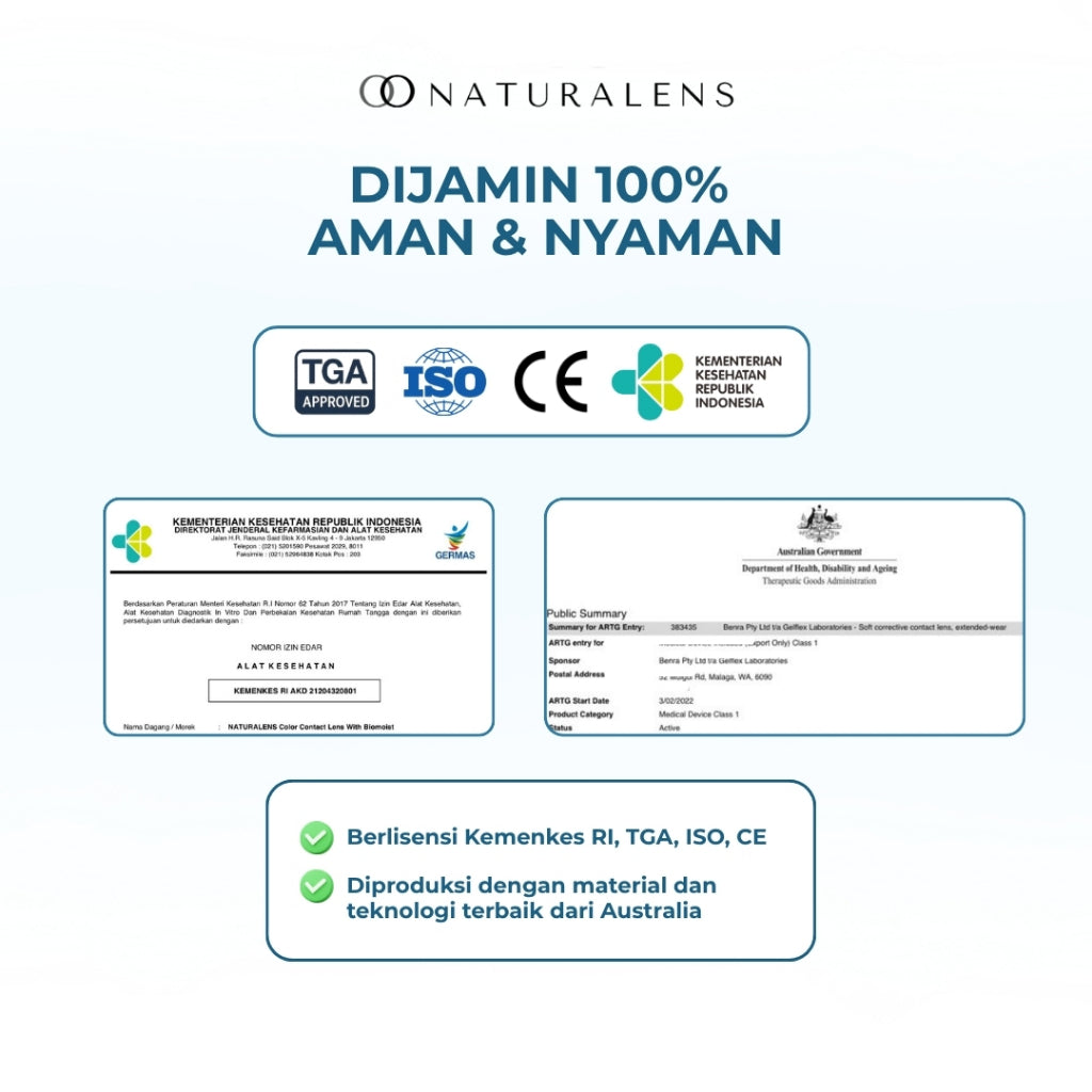 Naturalens Black Ring Softlens Biomoist (1PC/SEBELAH) Contact Lens (0 sd -10)